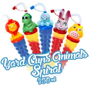Aguanieve tazas Slush Yard Cups MASCOTAS 350ml caja 60/2.05€ unidad multicolor - Imagen 1 de 16