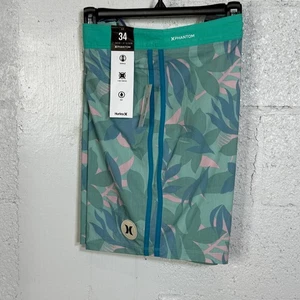 Hurley Men's Phantom Tailgate Boardshort 18" Tropical Mist, 34 $60 - Picture 1 of 10