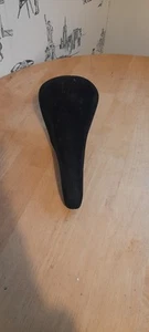 Selle Royal Vintage Fahrradsattel schwarz Wildleder Samt Selle Royal Fahrradsattel 80er - Bild 1 von 10