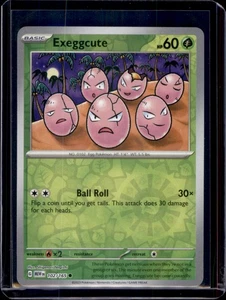 Exeggcute SV: Scarlet & Violet 151 Pokémon 102/165 Reverse Holo NM+ - Picture 1 of 2
