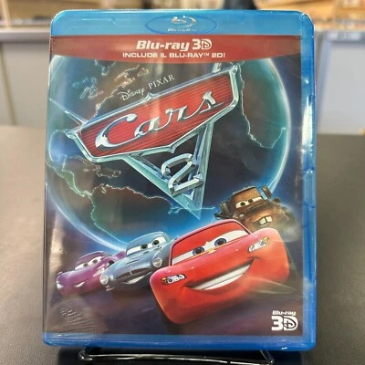 Cars 2 3D Blu-ray (Italian, Region Free) - Image 1 of 2