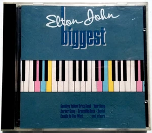 ELTON JOHN - Biggest - CD 1985 Made In Germany Pop Rock - Picture 1 of 4