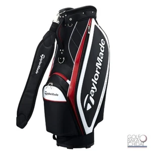 TAYLOR MADE Golf Men's True Light Caddy Bag 9 x 47 inch 2.6kg Black UN067 New - Picture 1 of 3