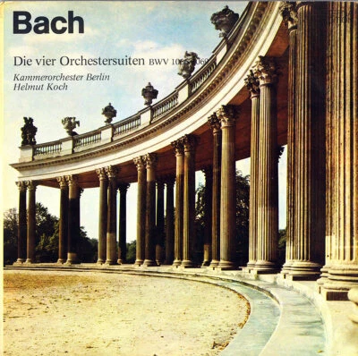 BACH 4 Orchestral Suites KOCH Berlin ChO ETERNA 826568 2LP Black Label Stereo NM - Image 1 of 3