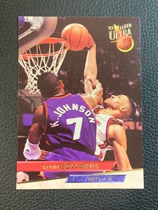 1993-94 Fleer Ultra Basketball #295 Kevin Edwards New Jersey Nets