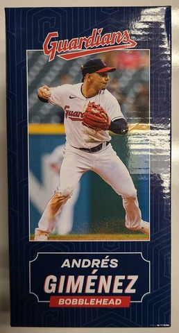 Andres Gimenez Cleveland Guardians Bobblehead 6-24-23 SGA Cover