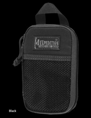 Maxpedition Micro Pocket se encaixa facilmente e confortavelmente em sua calça. Nylon - Imagem 1 de 2