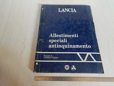 MANUALE 1986 ORIGINALE LANCIA THEMA PRISMA DELTA Y10 ALLESTIMENTI ECOLOGICI - Immagine 1 di 4