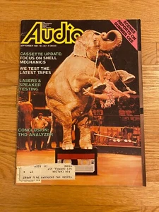 Audio Magazine Sept 1981 Sony Guide Kenwood Pioneer CD Vintage Stereo Equipment - Picture 1 of 10