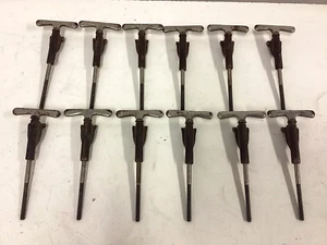 12 Vintage Leedy Bass Drum Tension Rods and Claws Nickel 4 5/8" Working Length - Picture 1 of 8