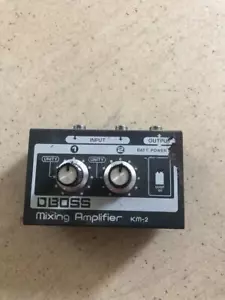 BOSS KM-2 Vintage 70-80s Guitar Effect Pedal - Rumored to Sound Like CE-1 Preamp - Picture 1 of 3