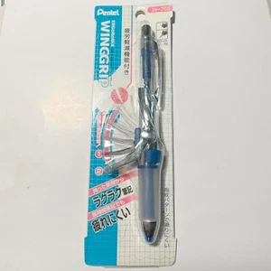 (Rare++++) Pentel Ergonomic Mechanical Pencil Ergonomix 0.5mm Blue vintage NOS - Picture 1 of 5