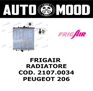 FRIGAIR - RADIATORE - cod. 2107.0034 - PEUGEOT 206 SW 1.1 / 1.4 / 1.4 16V - Foto 1 di 2