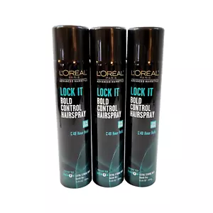 L'Oreal Paris Advanced Hairstyle Lock It Bold Control Hairspray 3-pack 8.25oz🪮 - Picture 1 of 21