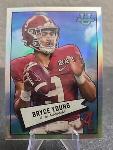 2022 Bowman Chrome University 1952 Refractor #52BF-1 Bryce Young  Alabama