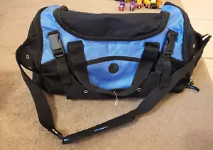 Paris Hilton für Herren Seesacktasche Sporttasche schwarz blau Trageriemen Schuhfach 23" - Bild 1 von 15