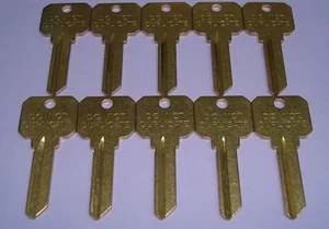 NEW LOT OF 10 Uncut Schlage SC4 DND DO NOT DUPLICATE 6-PIN Key Blank 10 KEYS - Picture 1 of 2
