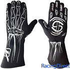 Velocita - Skeleton SFI-5 Rated Auto Racing Gloves - Lightweight SFI Gloves