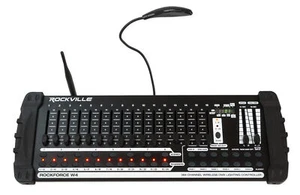 Rockville ROCKFORCE W4 384 Channel Wireless DMX Lighting Light Controller+MIDI - Picture 1 of 12