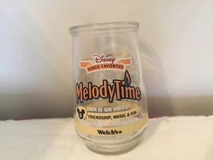 Welch's Jelly Glass - Disney Melody Time, Donald Duck, #6 Friendship, Music, Fun - Picture 1 of 2