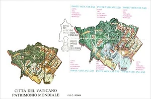 Vatican City 1986 UNESCO World Heritage Vatican State MS FDC Vatican CDS - Picture 1 of 3