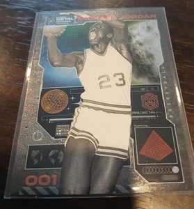 SKYBOX 2022-23 METAL UNIVERSE Michael Jordan ROOKIE BASKETBALL CARD #001 - Picture 1 of 1