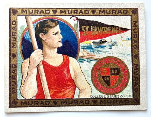 1909-1910 T51 Murad College, 2nd Set 26-50 #15 St. Lawrence, Rowing ...