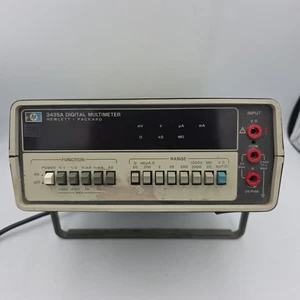 Hewlett Packard 3435a Digital Multimeter getestet funktioniert  - Bild 1 von 11
