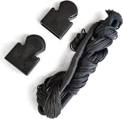 Jaguar Crs-004C Crossbow String Polyester Fiber 180Lbs Draw Weight Pair Black - Image 1 of 4