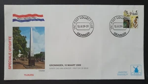 2009 NETHERLANDS NEDERLAND MOOI NEDERLAND TILBURG MONUMENT OBELISK W216 FDC - Picture 1 of 1