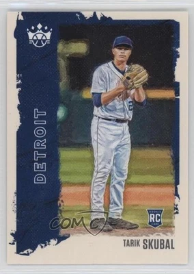 2021 Panini Diamond Kings Short Print Tarik Skubal #132 Rookie RC - Image 1 of 2