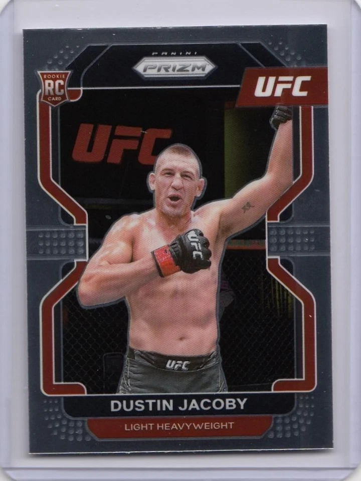 * DUSTIN JACOBY * 2022 PRIZM UFC ROOKIE RC - Image 1 of 1