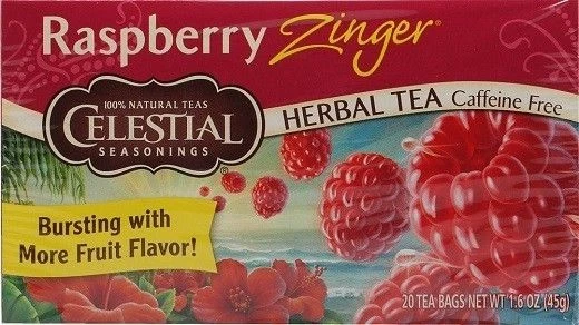 Celestial Seasonings Raspberry Zinger Tea 20 Ct