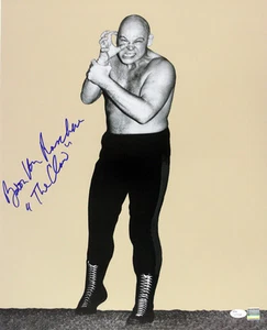 Foto a color firmada por Baron Von Raschke AWA LE 16x20 (JSA) - Imagen 1 de 1