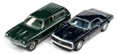 Johnny Lightning 1967 Chevy Camaro SS & '72 CHEVY STINGER WAGON JLSP170A-4D Foto 1 de 2