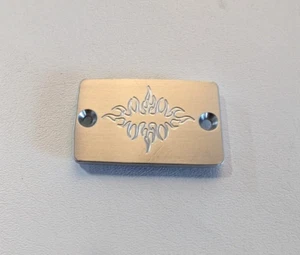 YAMAHA BANSHEE FRONT BRAKE RESERVOIR TOP - FLAME       MFG BY MATTOON MACHINE - Picture 1 of 4