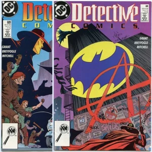 Detective Comics Vol 1 #s 608-609 lot of 2 DC Comics (1989) 1st Anarky | Batman - Picture 1 of 7