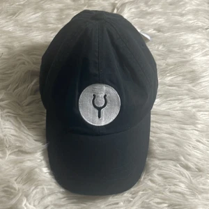 Adams Hat cool crown Wishbone Baseball Cap embroidered Black Leather Strap New - Picture 1 of 8