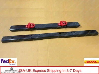 Juego de parachoques delantero y trasero con accesorio de remolque para Willys Jeep CJ2A, CJ3A, CJ3B- G503 Foto 1 de 4