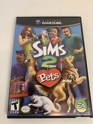 Sims 2: Pets Nintendo GameCube, 2006 Complete CIB Game Cube - Image 1 of 4
