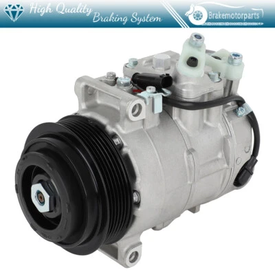 AC A/C Compressor For Mercedes-Benz C250 2012 For E350 GLK300 2010-2011 - Image 1 of 4