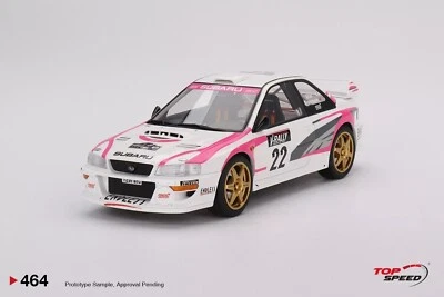 1/18 Top Speed Subaru Impreza WRC98 1999 Rally Tour De Corse #22 (TS0464) T.Arai - Bild 1 von 4