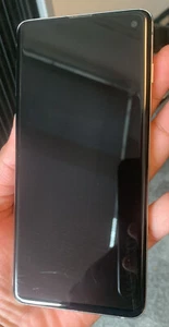 Samsung Galaxy S10 128GB - Prism Silver - Very Good condition "LCD Screenburn" - Afbeelding 1 van 3