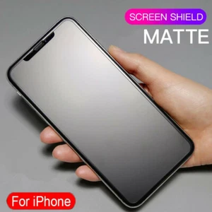 Anti-fingerprint Matte Hydrogel Film for iPhone 14 11 12 Pro Max 13 XR XS SE 7 8 - Picture 1 of 12