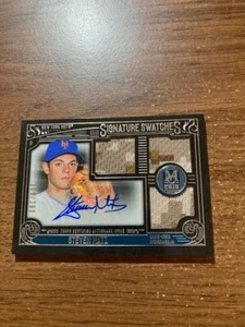 2016 Topps Museum Signature Muestras Triple Reliquia Auto Steven Matz SST-SMA/299 - Imagen 1 de 1