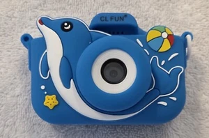 Cámara para niños - Dolphin Dual cámaras delanteras y traseras, 18 megapíxeles y video HD de 1080p - Imagen 1 de 7