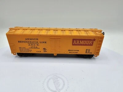 *READ* HO Scale Train REEFER ARLX 1754 ARMOUR REFRIGERATOR LINE Box Car - Image 1 of 4