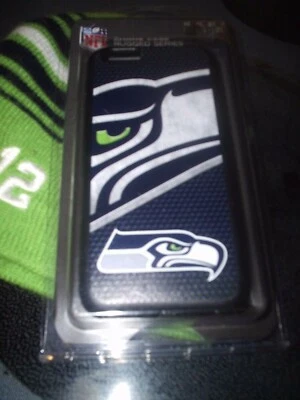 ¡FUNDA PARA TELÉFONO SEATTLE SEAHAWKS IPHONE 6 SERIE ROBUSTA! ¡NUEVO EN CAJA NFL L@@K! ¡CALIENTE! Foto 1 de 2