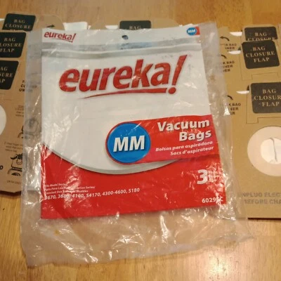 9 EUREKA TYPE MM VACUUM CLEANER BAGS FOR 3670 3680 4100 S4170 4300-4600 5180 - Image 1 of 2