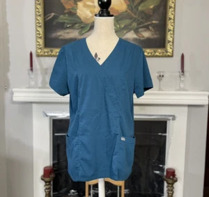 GREY'S ANATOMY Women's 2-Pocket Scrub Top Size Large - Picture 1 of 5